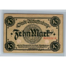 ALEMANIA 1921 BILLETE DE 10 PFENNIG SIN CIRCULAR